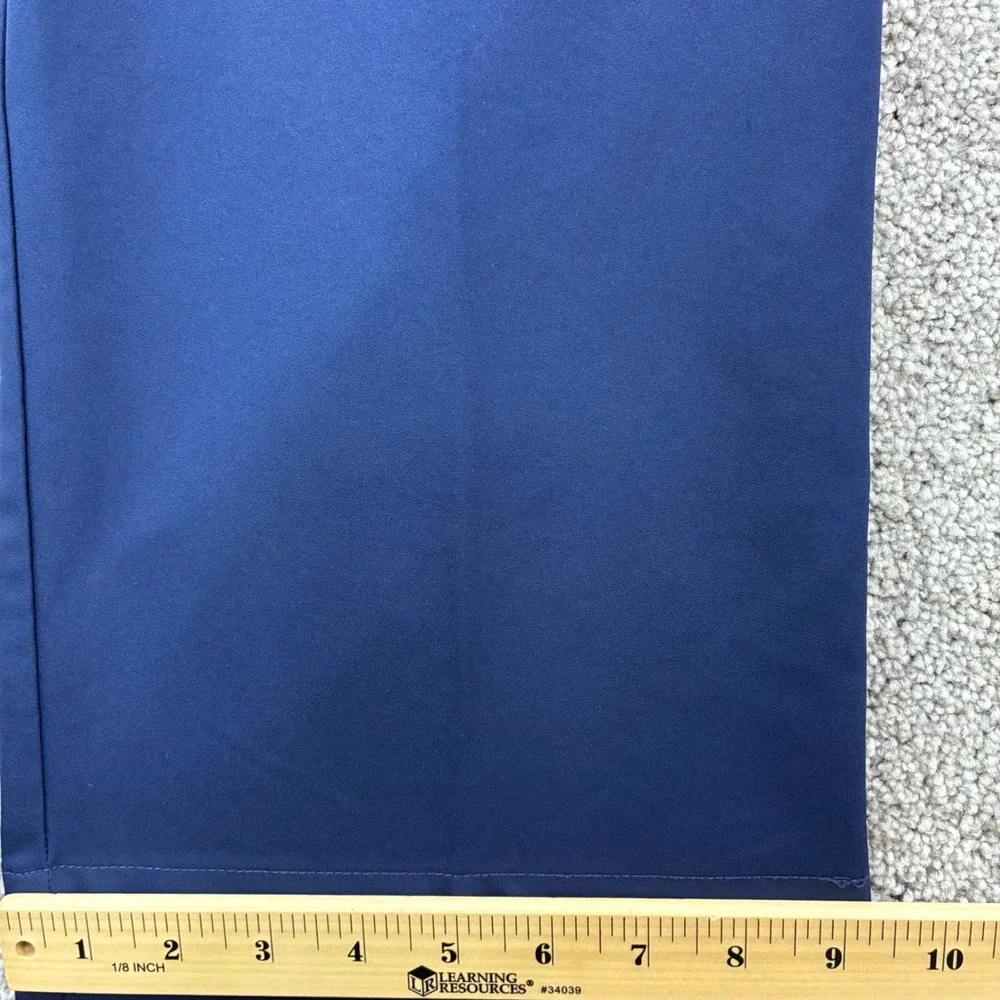 Polo Ralph Lauren Dress Pants  38x32 Navy Blue Solid Classic Business Casual